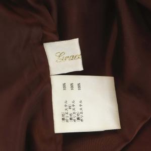 Grace Class ワンピース フラワーモチーフ 36 ブラウン