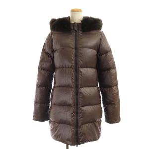 DUVETICA Kappa フォックスファーダウンジャケット 40 ブラウン