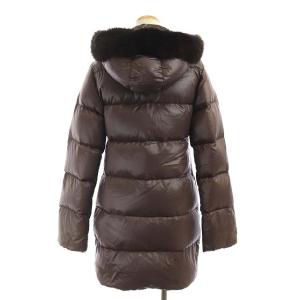 DUVETICA Kappa フォックスファーダウンジャケット 40 ブラウン