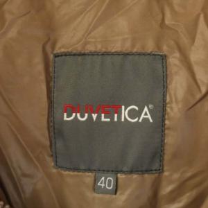 DUVETICA ダウンジャケット アウター フード ラクーンファー KAPPA 40 ブラウン