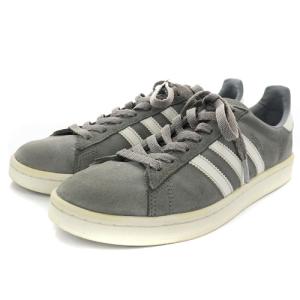 adidas BA7535 CAMPUS スニーカー ロゴ 27cm グレー 