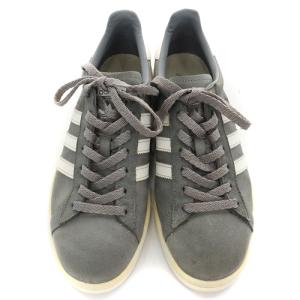 adidas BA7535 CAMPUS スニーカー ロゴ 27cm グレー 