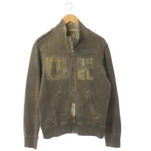 DIESEL ダメージ加工ジャケット XXL グレー