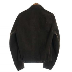 Neil Barrett ワークジャケット フェイクスエード ポケット S ブラウン