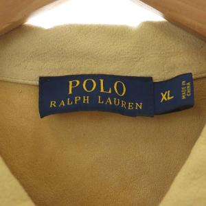 POLO RALPH LAUREN 長袖シャツ XL イエロー