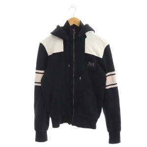 athletics パーカー ジップアップ プレート 44 ブラック