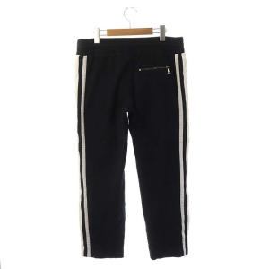 DOLCE&GABBANA サイドライントラックパンツ 48 ブラック