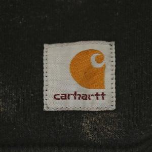 Carhartt スウェット トレーナー 長袖 ブリーチ加工 裏起毛 S グレー