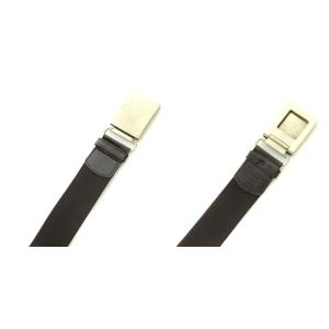 PRADA ベルト ローラーバックル シンプル キャンバス 80/32 ブラウン