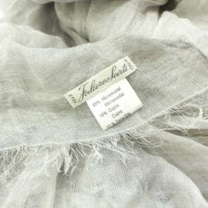 Faliero Sarti ストール シルク混 グレー