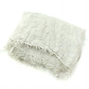 Faliero Sarti ストール シルク混 グレー