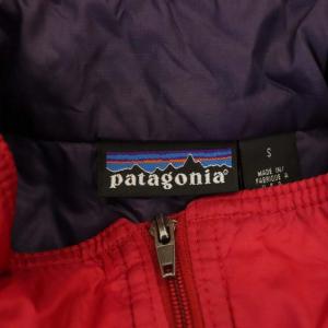 Patagonia ハーフジップナイロンベスト S レッド