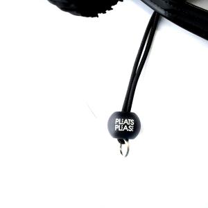 PLEATS PLEASE ISSEY MIYAKE トートバッグ 螺旋 スパイラル 変形 ブラック