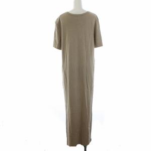 EVERYDAY I LIKE 20SS Li/Co ニットワンピース ベージュ