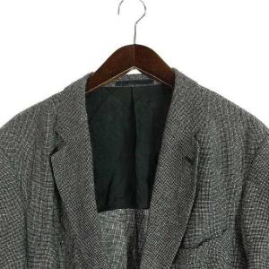 ARMANI COLLEZIONI リネン混テーラードジャケット グレー