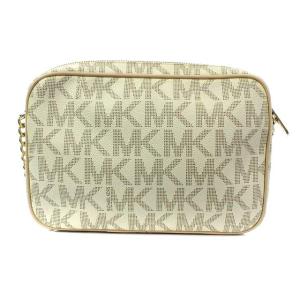 MICHAEL Michael Kors ショルダーバッグ ワンショルダー チェーン ロゴ ホワイト