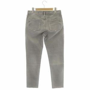 upper hights 近年モデル デニムパンツ カットオフ ダメージ加工  26 13G219L グレー