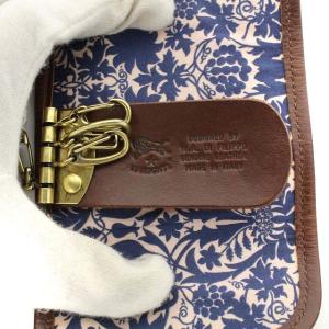 IL BISONTE キーケース 4連 レザー ブラウン