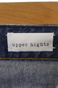 upper hights THE HERS デニムパンツ 22 ブルー