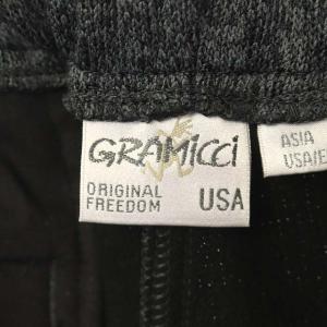 GRAMiCCi 20AW ボンディングニットフリースナローリブパンツ ジョガー L グレー