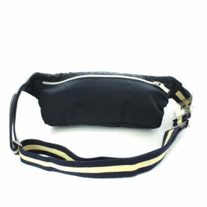 Orobianco GIACOMINO ボディバッグ ロゴ プレート ネイビー