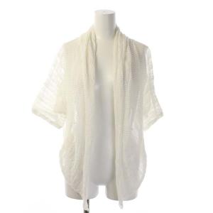 Heart ボレロカーディガン デザイン 五分袖 2 ホワイト