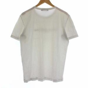 DOLCE&GABBANA Tシャツ カットソー 半袖 ロゴ プリント 46 S ホワイト