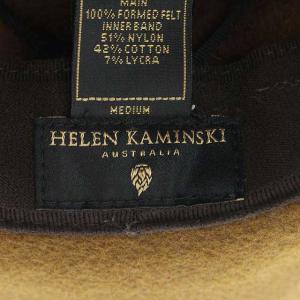 HELEN KAMINSKI 中折れ帽子 ハット ラビット M ブラウン