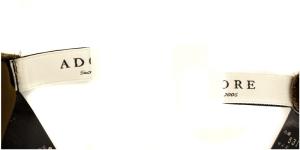 ADORE 半袖花柄レースブラウス M ブラウン