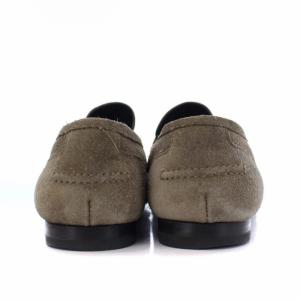 GUCCI ホースビット ローファー スリッポン スエード 39.5 グレージュ