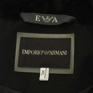 EMPORIO ARMANI ジャケット 切替 XL 黒 ブラック