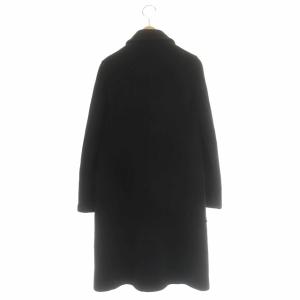 MARGARET HOWELL ステンカラーコート アウター ロング ウール カシミヤ混 1 ブラック