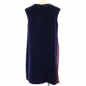 Grace Class ワンピース ビジュー 38 ネイビー