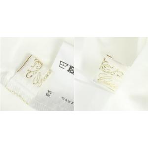 Grace Class リボンスリーブTOP ブラウス シャツ 五分袖 リボン 36 ホワイト