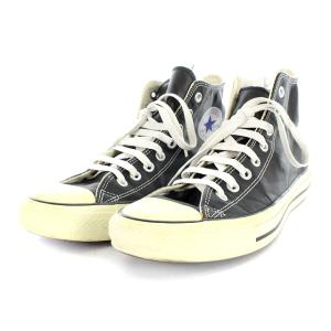 CONVERSE 18616 ALL STAR チャックテイラー スニーカー ハイカット レザー 27cm ブラック 