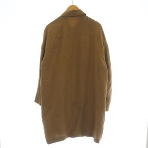 VALENTINO ステンカラーコート シルク イタリア製 L ベージュ