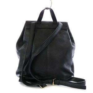 kate spade new york GREY STREET WILDER DRAWSTRING バックパック タッセル レザー ブラック