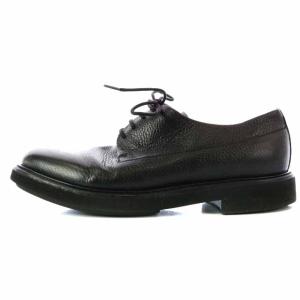 EMPORIO ARMANI ビジネスシューズ ローファー レザーシューズ 7 ブラック