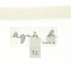 agnes b. カーディガン 長袖 T2 ホワイト