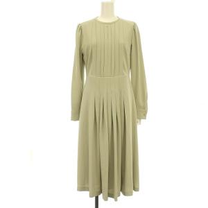 19SS ワンピース プリーツ 38 ミントグリーン