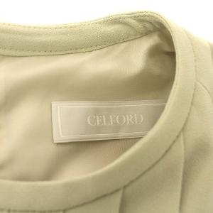 CELFORD 19SS ワンピース プリーツ 38 ミントグリーン