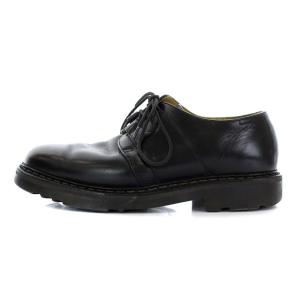 JOHN LOBB ギリーシューズ プレーントゥ レザー 25.0cm 黒