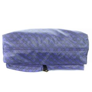 GHERARDINI 総柄ショルダーバッグ ネイビー