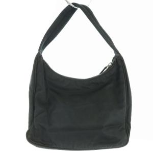 PRADA ハンドバッグ ポーチ ロゴ ナイロン ブラック