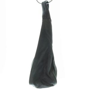 PRADA ハンドバッグ ポーチ ロゴ ナイロン ブラック