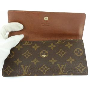 LOUIS VUITTON ポルトフォイユサラ 長財布 二つ折り モノグラム ブラウン M61734