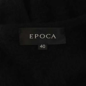EPOCA カーディガン ニット ロング カシミヤ 40 ブラック