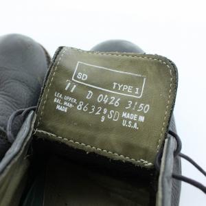 RED WING ポストマンシューズ レザー レースアップ 11D ブラック