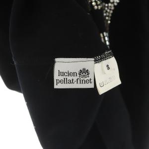 lucien pellat finet Tシャツ スカル スワロフスキー  S  ブラック