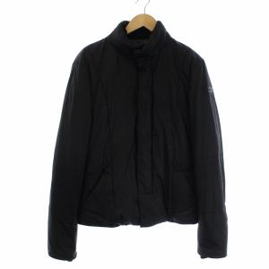 JANS 中綿ジャケット ロゴ L ブラック